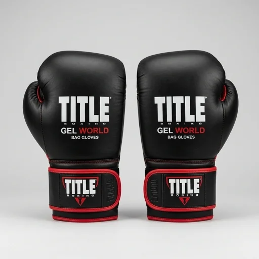 Title Boxing Gel World Bag Gloves